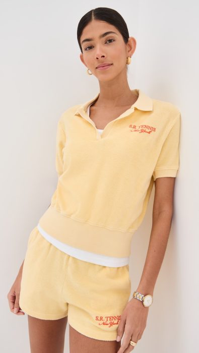 Sporty & Rich SR Sport Terry Polo