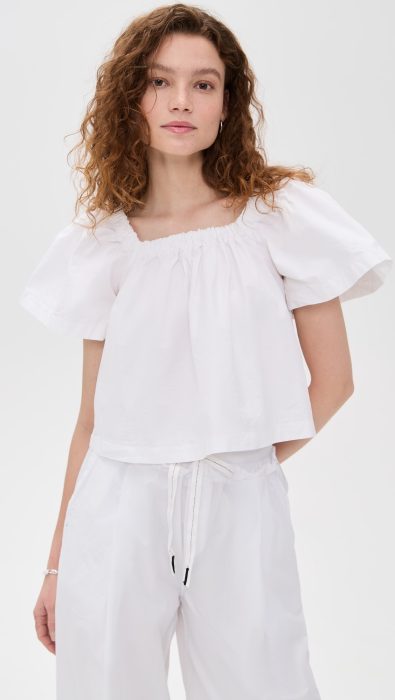 Stateside Fine Poplin Swing Top