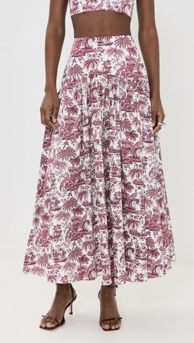 STAUD Procida Skirt