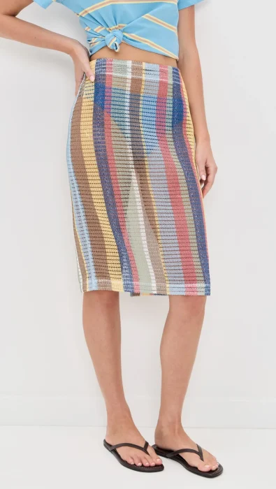 STAUD Via Skirt
