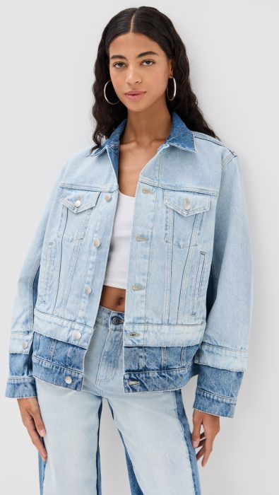 Stella McCartney Mixed Denim Jacket