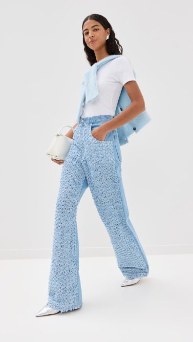 Stella McCartney Boucle Denim Jeans