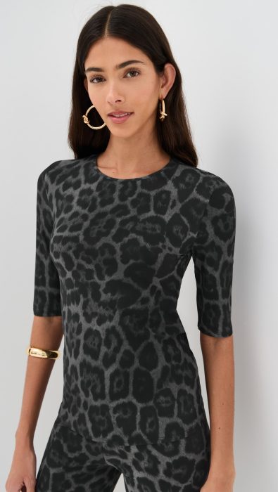 Stella McCartney Leopard Print Top