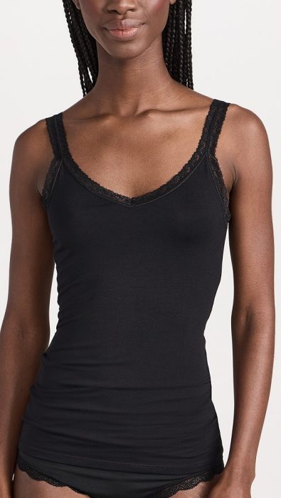 Stripe & Stare Lace Cami