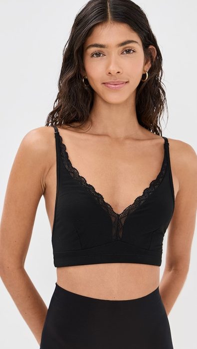 Stripe & Stare The Lace Plunge Bralette