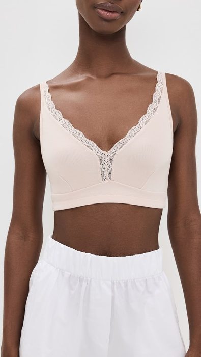 Stripe & Stare The Lace Plunge Bralette