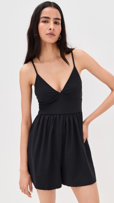 Susana Monaco String V Romper