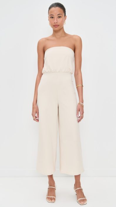 Susana Monaco Blouson Tube Jumpsuit