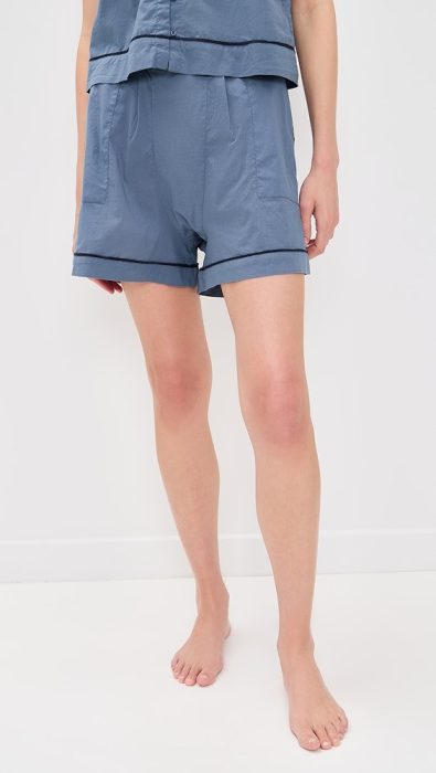 THE GREAT. The Square Pajama Shorts