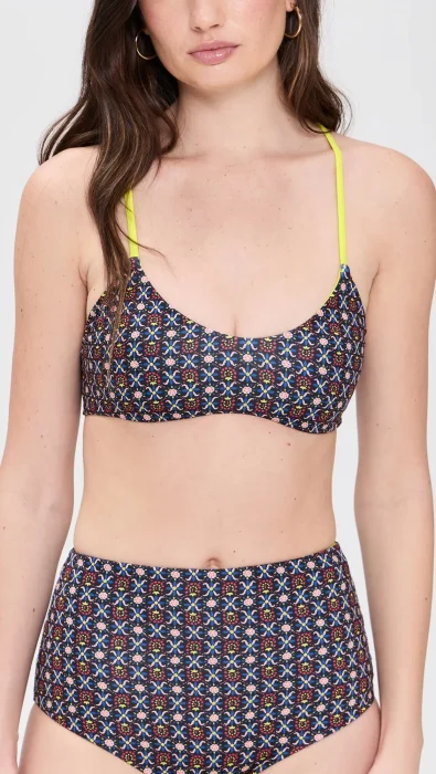 THE GREAT. The Reversible Bikini Top