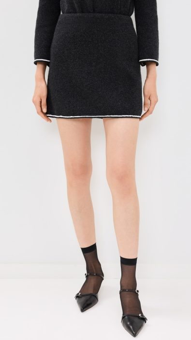 Theory Tweed Mini Skirt J