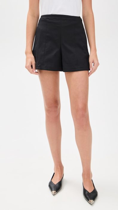 Theory Cotton Blend Shorts