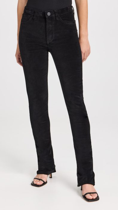 3x1 Kaya Velvet Split Bell Pants
