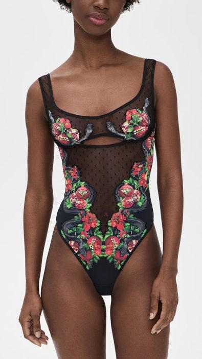 Thistle and Spire Eden Thong Bodysuit