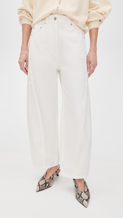 Tibi Petite Spring Denim Sid Jeans