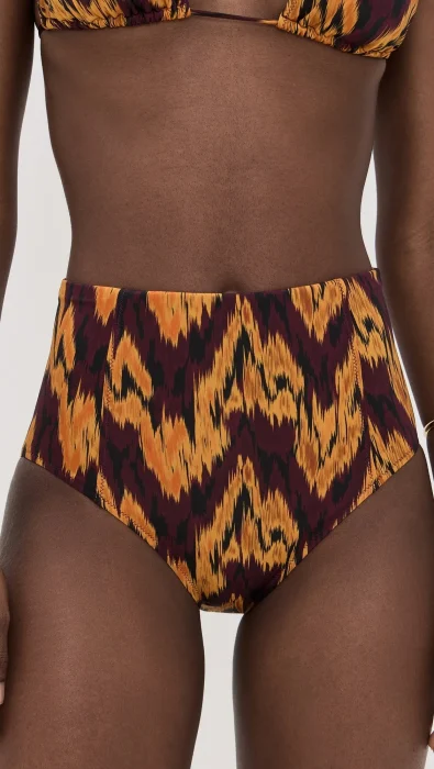 Ulla Johnson Zahara High Waisted Bikini Bottoms