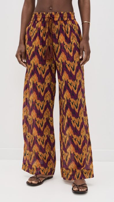 Ulla Johnson Azra Wide Leg Pants Coverup