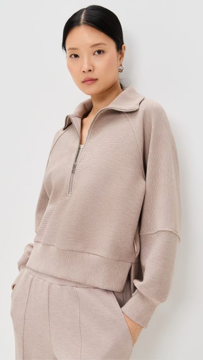 Varley Milano Half Zip Sweater