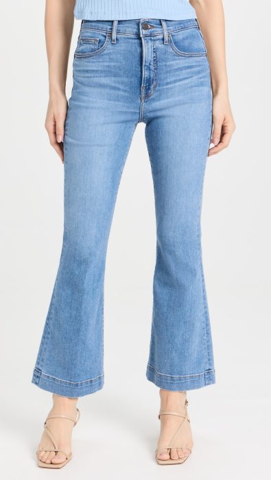 Veronica Beard Jean Carson Ankle Flare Jeans