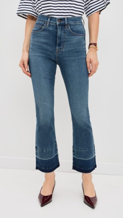 Veronica Beard Jean Carolina Ankle High Rise Skinny Jeans