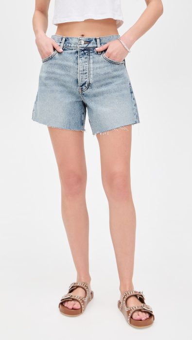 Veronica Beard Jean Ellis Mid Rise Shorts