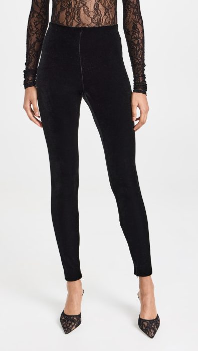 WARDROBE.NYC Velvet Legging