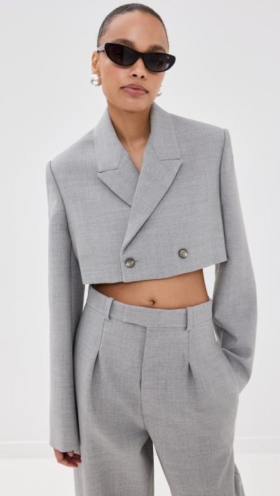WARDROBE.NYC Crop Blazer