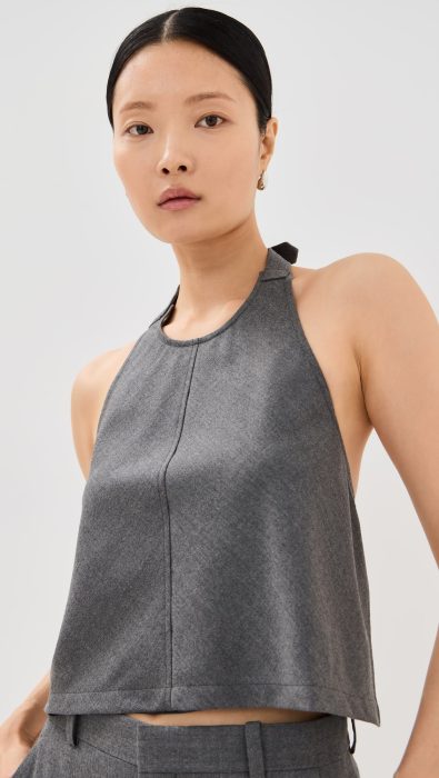 WARDROBE.NYC Backless Halter Top