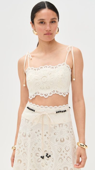 Zimmermann Rhiannon Embroidered Bodice
