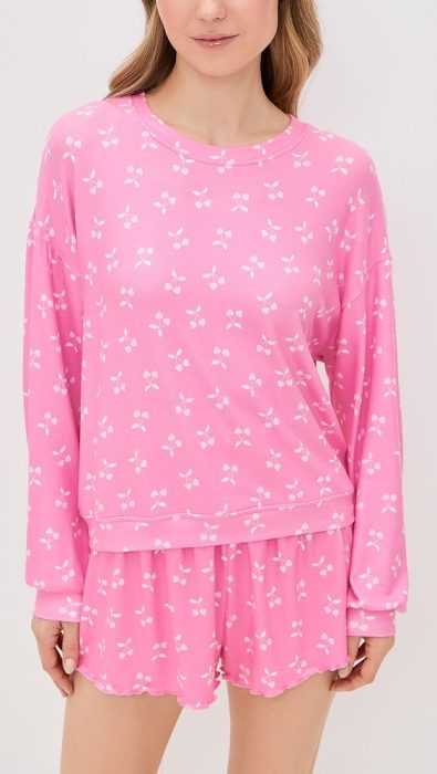 Z Supply Cherry Long Sleeve Top