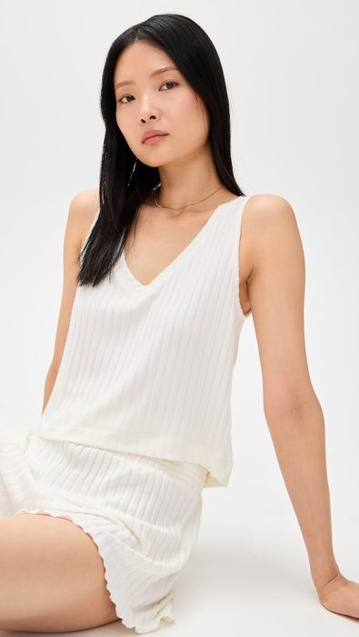 Z Supply Sloane V Neck Rib Tank