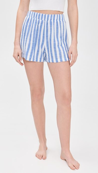 Z Supply Morning Stripe Shorts